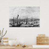 Poster Kanton, Chine, 1669 (Cuisine)