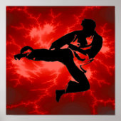 Poster Karaté (Devant)