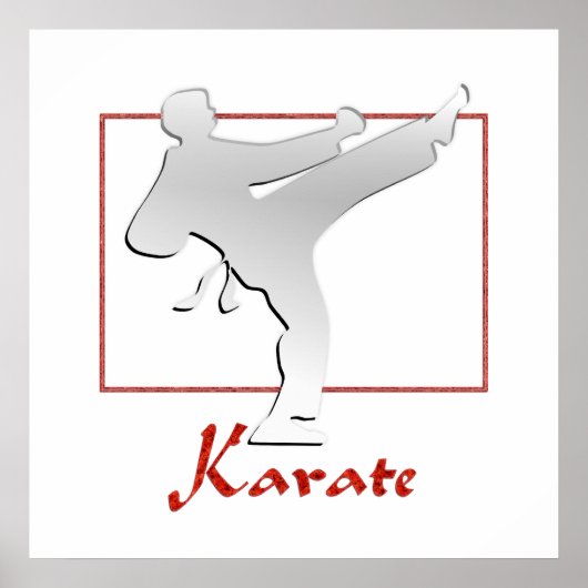 POSTER KARATE (Devant)