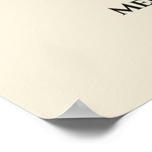 Poster Karate 5th Precept - Mentality Over Technique (Coin)