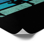 Poster Karaté Anniversaire 6 Année Taekwondo Boy 6e Birt (Coin)