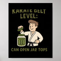 Karate Belt Level peut ouvrir Jar Tops Martial Art