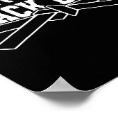 Poster Karate Black Belt Gi Uniforme Future Black Belt (Coin)