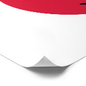 Poster Karaté chinois (Coin)