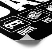 Poster Karate Dad Drive Pay Cheer Dad Of A Karate Fighter (Coin)