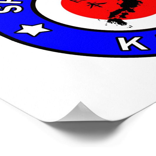 Poster Karaté de Shotokan (Coin)