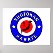 Poster Karaté de Shotokan (Devant)