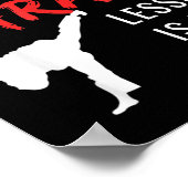 Poster Karate drôle (Coin)