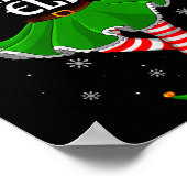 Poster Karate Elf Christmas Family Girls Women Elf Squad (Coin)