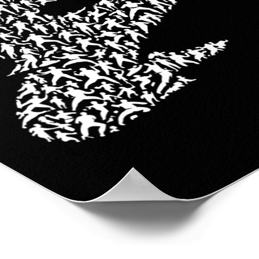 Poster Karate Fighter And Kung Fu (Coin)