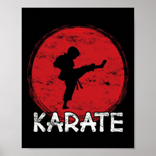 Poster Karate Fighter Boy - Japan - Child Does Karate Kic (Devant)