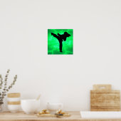 Poster Karate Girl (Cuisine)