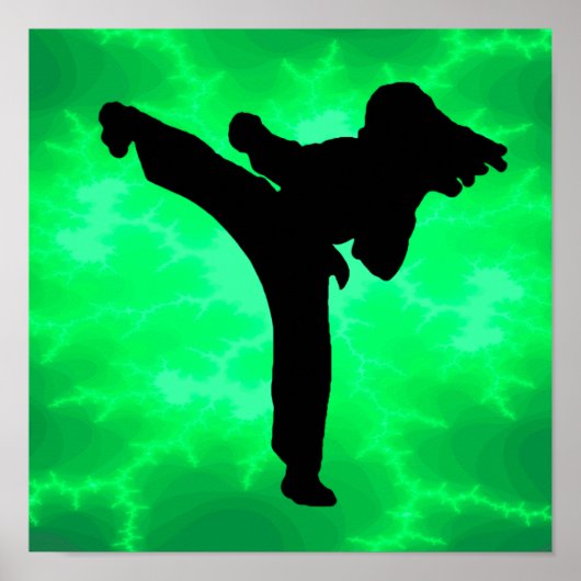 Poster Karate Girl (Devant)