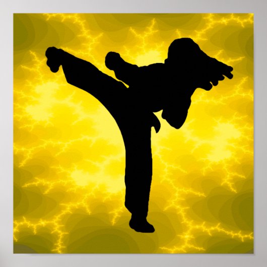 Poster Karate Girl (Devant)