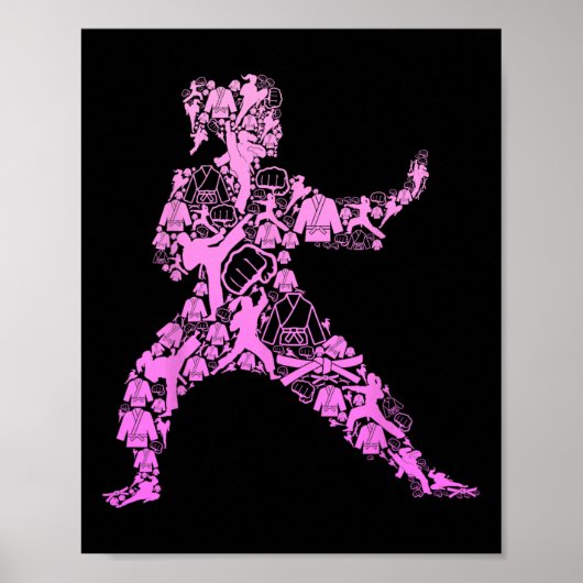 Poster Karaté Girls (Devant)