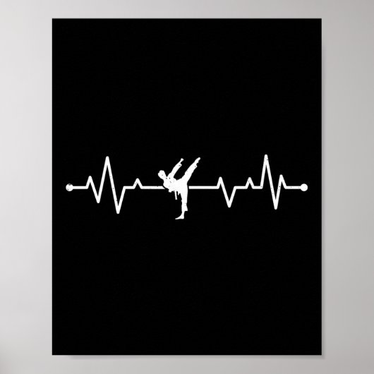 Poster Karate Heartbeat Karate (Devant)