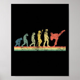 Poster Karate Kung Fu Matériel Arts