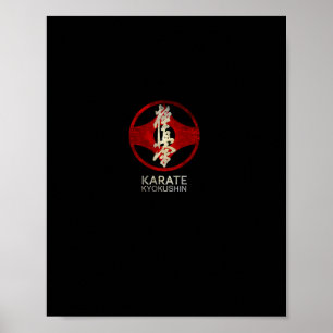 Poster Karate Kyokushin Sweat - shirt à capuche de bascul