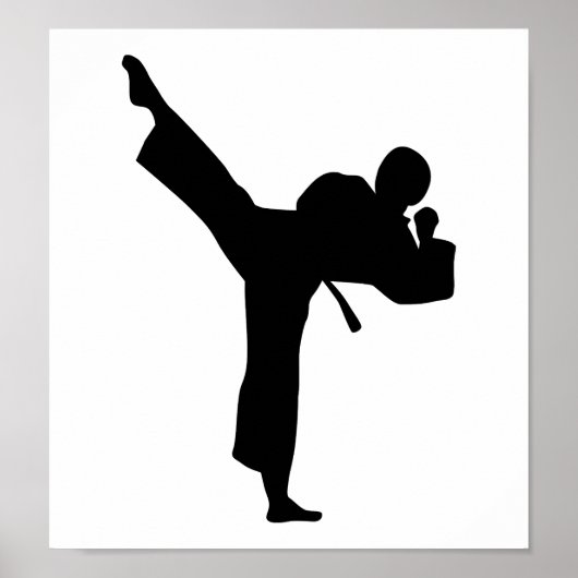 Poster Karate Martial Arts (Devant)