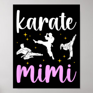 Poster Karate Mimi Fiers Karate Mimi Grand-mère