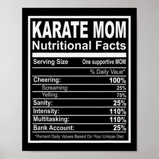 Poster Karate Mom (Devant)