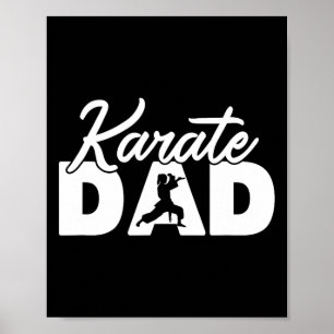 Poster Karate Papa - Funny Karate Papa Cadeau