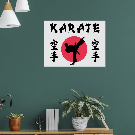 Poster Karate Rising Sun (Salon 1)