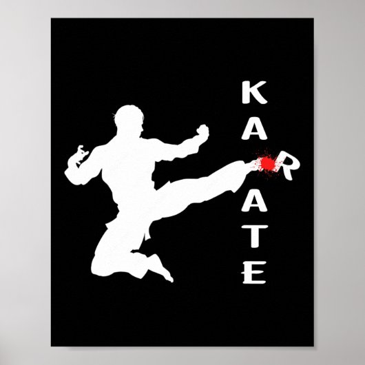 Poster Karate Shirt (Devant)
