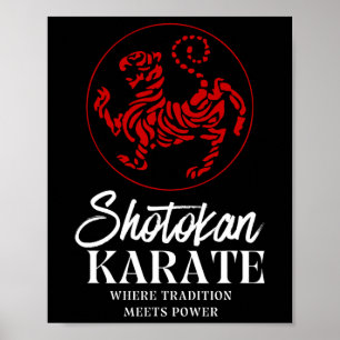Poster Karaté Shotokan Où La Tradition Rencontre Le Pouvo