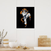 Poster Karate Tiger (Cuisine)