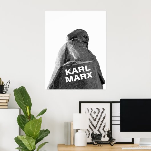 Poster Karl Marx (Bureau à domicile)