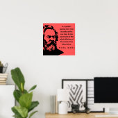 Poster Karl Marx (Bureau à domicile)