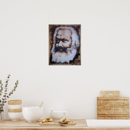 Poster karlmarx (Cuisine)