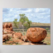Poster Karlu Karlu “Devil’s Marbles” (Devant)