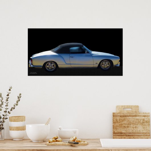 POSTER KARMANN GHIA (Cuisine)