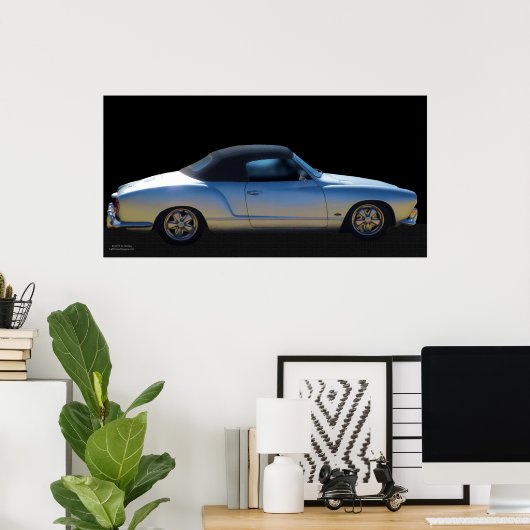 POSTER KARMANN GHIA (Bureau à domicile)