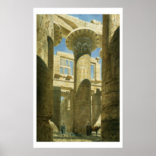 Poster Karnak, c.1866 (la semaine sur le papier)