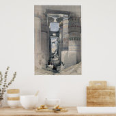 Poster Karnak - Dromos ou première cour du temple (Cuisine)