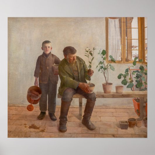 Poster Károly Ferenczy - Jardiniers (Devant)