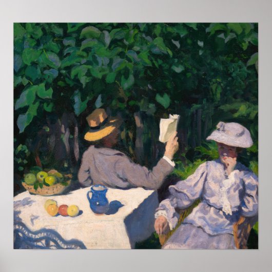 Poster Károly Ferenczy - Matin Ensoleillé (Devant)