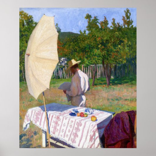 Poster Károly Ferenczy - Octobre (Devant)
