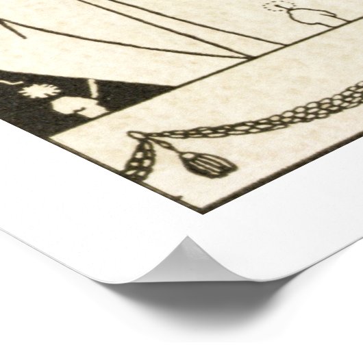 Poster Karsavina, 1914 (tirage pochoir) (Coin)