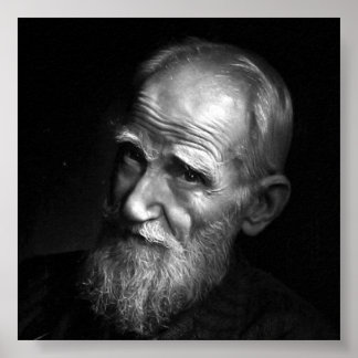 Poster Karsh Photo de George Bernard Shaw (1943)