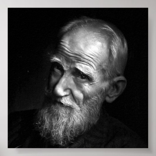 Poster Karsh Photo de George Bernard Shaw (1943) (Devant)