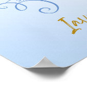 Poster Karuna Reiki Iava Mandala Sky Blue (Coin)