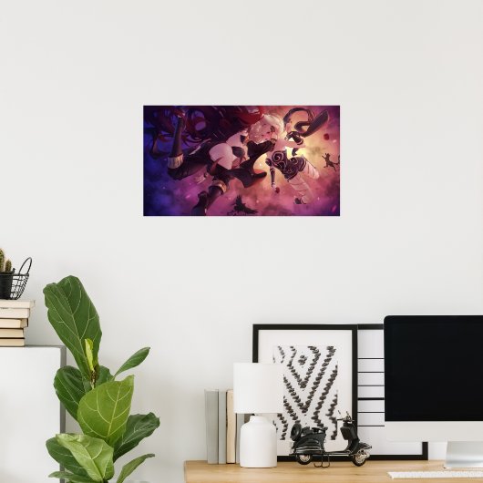 Poster Kat et Raven Gravity (Bureau à domicile)