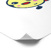 Poster Kat le chenille (Coin)