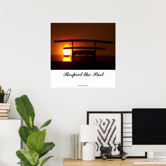 Poster Katana (Bureau à domicile)