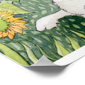 Poster Katniss et tournesols (Coin)