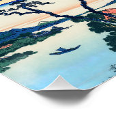 Poster Katsushika Hokusai - 36 Vues de la sélection du Mo (Coin)